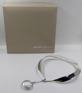 JEWELRY. Georg Jensen Sterling Necklace and