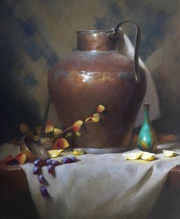 David Riedel, "Copper Vase"