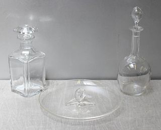 Signed Glass Lot.