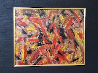 Fred Thieler German Modern Abstract Painting