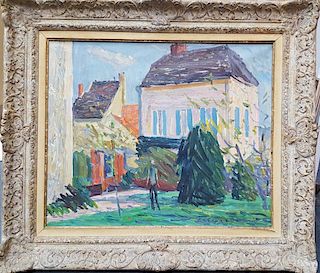 Emile Sabouraud French Fauvist style painting