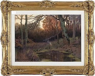 Ivan Ivanovich Kowalski (1839-1937) Russian Forest Landscape