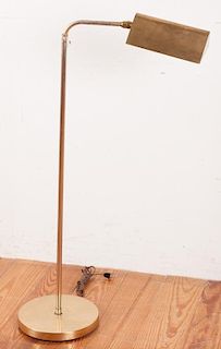 Mid-Century Brass Floor Lamp