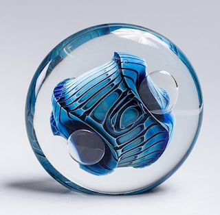 Robert Eichholt Art Glass Paperweight