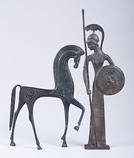 Bronze Figural Statues, Two (2)