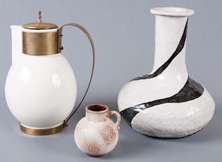Mid-Century Modern Ceramics, Three (3)