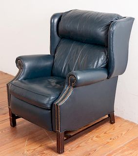 Motioncraft Leather Recliner by Sherrill