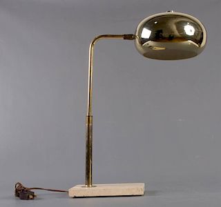 Modern Brass Eyeball Table Lamp