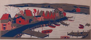 Harbour Town Serigraph