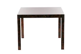 Contemporary Simulated Marble Parsons Table