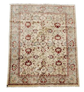 Hand Woven Persian Sultanabad Rug 6' 5" x 8' 5"