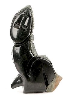 Black Figural Shona Sculpture, Rodrick Musekiwa