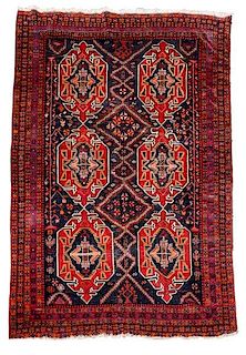 Hand Woven Persian Baluchi Area Rug 6' x 8' 9"