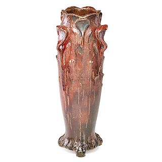 RAOUL LACHENAL Rare vase