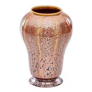 PILKINGTON Goldstone vase