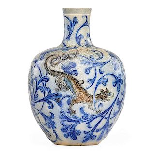 MARTIN BROTHERS Vase with dragon