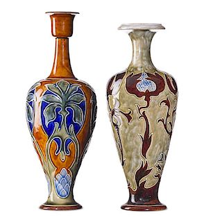 ROYAL DOULTON Two vases