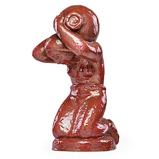 BROR LEONARD HJORTH Glazed ceramic sculpture