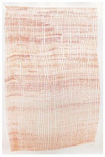 Tine Bernstorff Aagaard, Draw Through Loop - Orange Knit