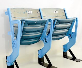 Pair of original Yankee Stadium Seats