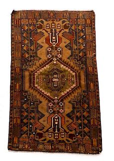 Hand Woven Persian Balouchi Area Rug 3' 8" x 6' 8"