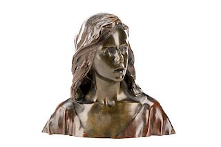 François-Raoul Larche, "Jésus Enfant", Bronze
