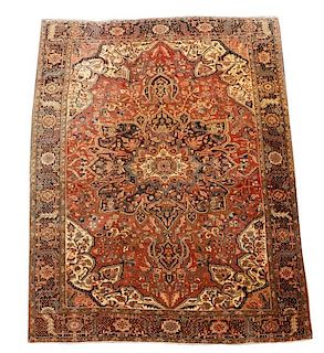 Fine Hand Woven Persian Tribal Rug 9'  x 13' 8"