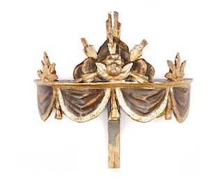 French Carved and Gilt  Wall Bracket, 19th Century