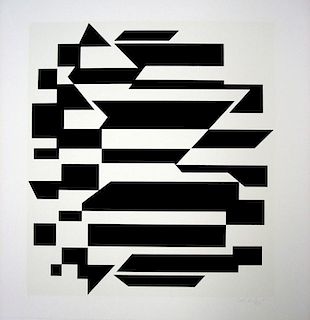 Victor Vasarely,  Untitled, Album Cinﾎtique NB