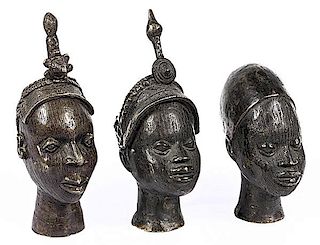 Nigeria Ife Styles Brass Heads 