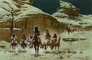 FRANK MCCARTHY (1924-2002), Leaving the Stronghold (1978)