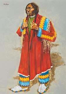 PAUL PLETKA (b. 1946), Chief Ouray