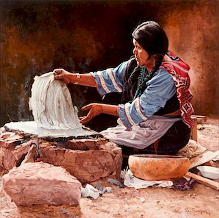 RAY SWANSON (1937-2004), Hopi Woman