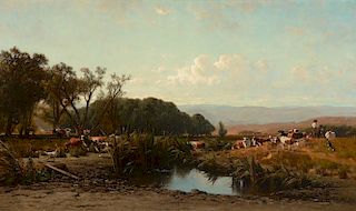 THOMAS HILL (1829-1908), California (1879)