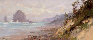 JOHN FERY (1859-1934), Cannon Beach, Oregon