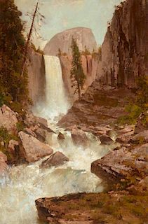 THOMAS HILL (1829-1908), Yosemite