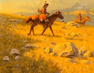 FRANK MCCARTHY (1924-2002), The Trackers