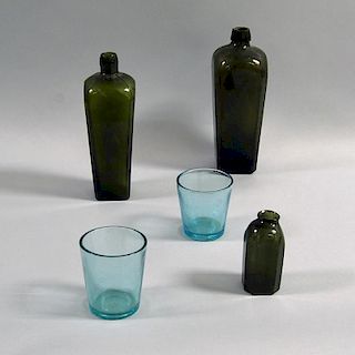 Five Early Glass Vessels