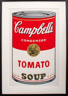 Andy Warhol, Campbell's Soup I Tomato F&S II.46