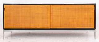 Florence Knoll for Knoll Grass Cloth Credenza