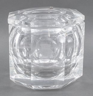 Large Alessandro Albrizzi Modern Lucite Ice Bucket