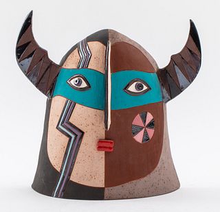 Louis Mendez Modern Abstract Ceramic Sculpture
