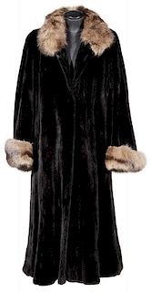 Sable and Mink Coat