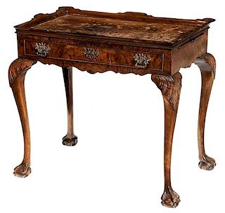 Chippendale Style Carved Mahogany and