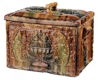 Large Scottish Ceramic Bread Box