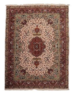 Finely Woven Tabriz Carpet