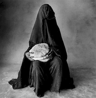 Irving Penn "Woman with Three Loaves"
