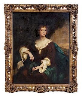 * Follower of Sir Peter Lely, (17th/18th Century), Portrait of a Lady