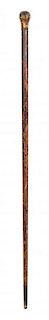 * An American Painted Walking Stick Length 35 1/2 inches.