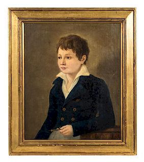 * Artist Unknown, (19th Century), Portrait of a Boy